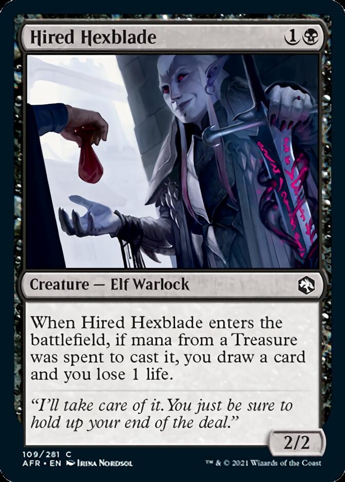 Hired Hexblade [Dungeons & Dragons: Adventures in the Forgotten Realms] | Devastation Store