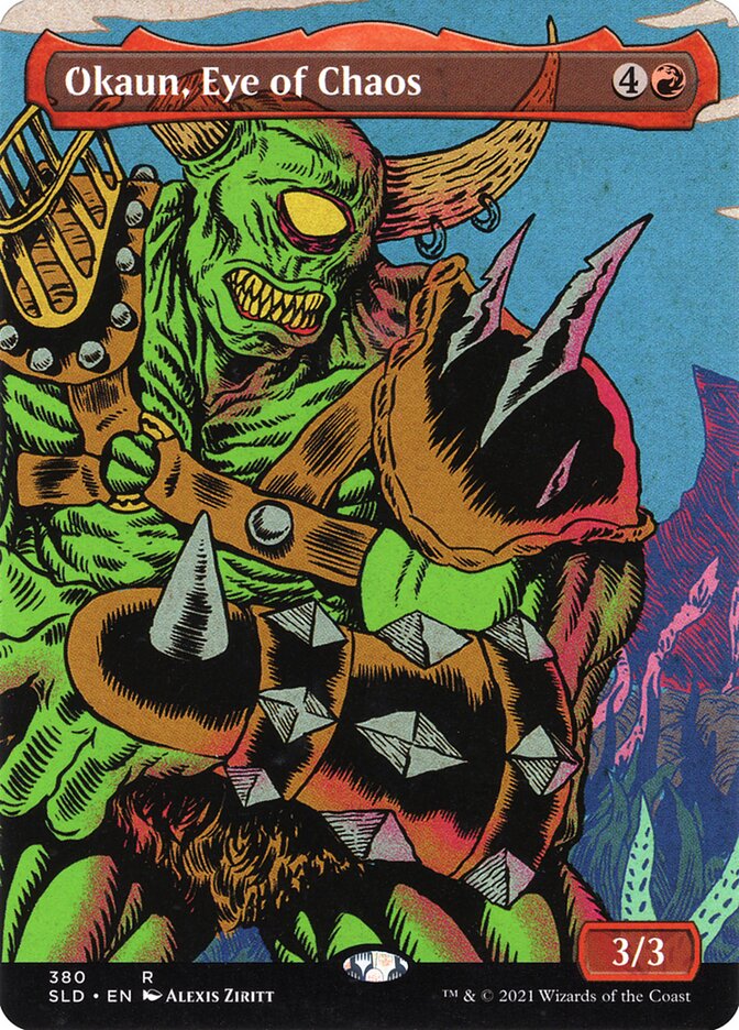 Okaun, Eye of Chaos (Display Commander) [Secret Lair Drop Promos] | Devastation Store