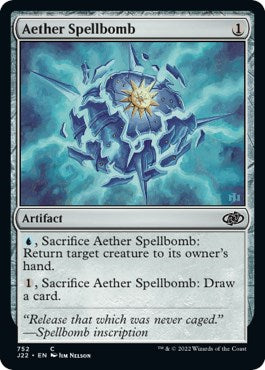 Aether Spellbomb [Jumpstart 2022] | Devastation Store