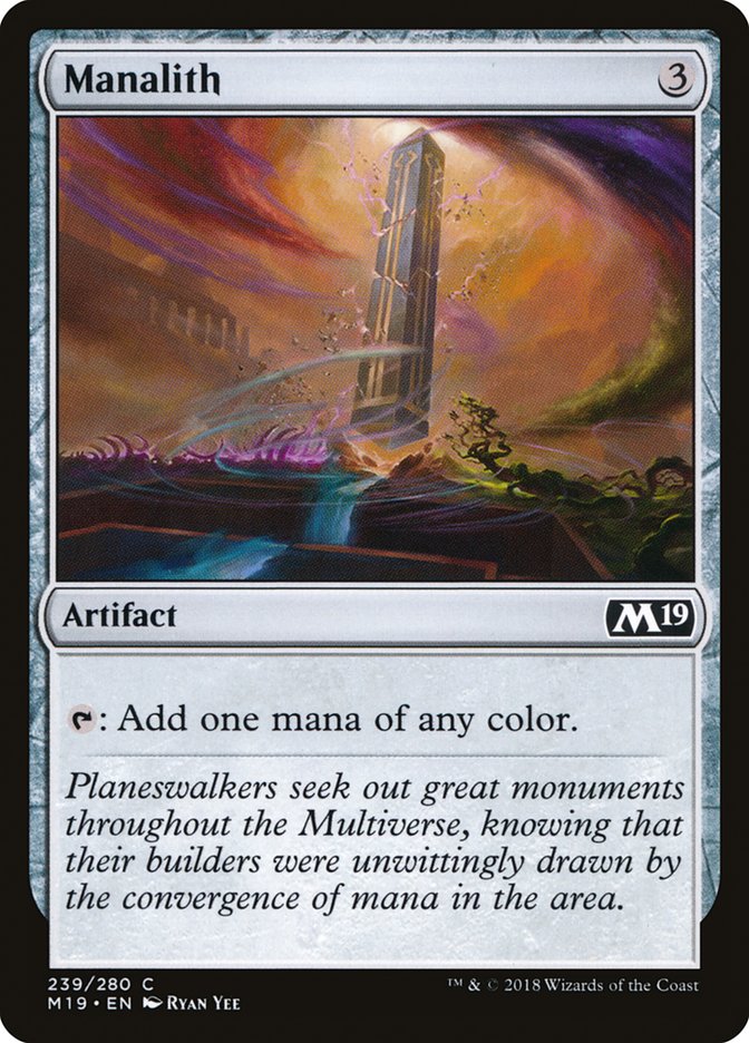Manalith [Core Set 2019] | Devastation Store