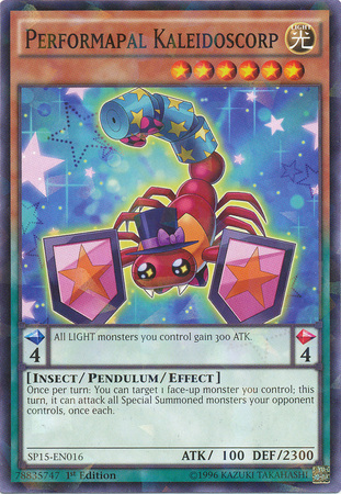 Performapal Kaleidoscorp [SP15-EN016] Shatterfoil Rare | Devastation Store