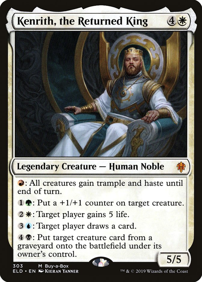 Kenrith, the Returned King (Buy-A-Box) [Throne of Eldraine Promos] | Devastation Store