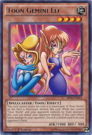 Toon Gemini Elf [BP03-EN014] Rare | Devastation Store