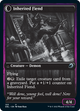 Heirloom Mirror // Inherited Fiend [Innistrad: Double Feature] | Devastation Store