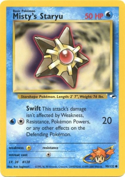Misty's Staryu (90/132) [Gym Heroes Unlimited] | Devastation Store