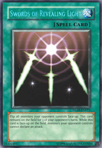 Swords of Revealing Light (Blue) [DL09-EN013] Rare | Devastation Store