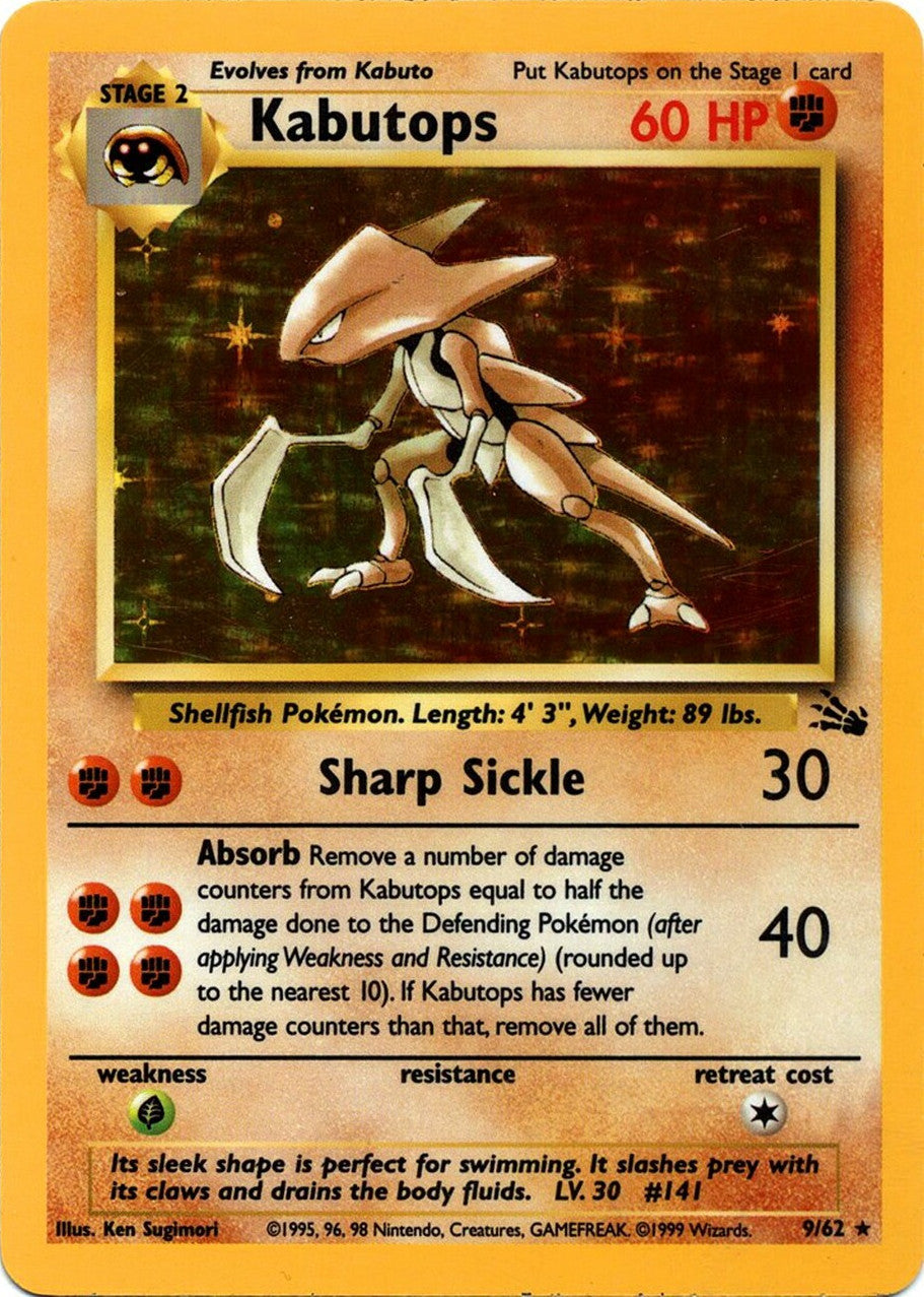 Kabutops (9/62) [Fossil Unlimited] | Devastation Store