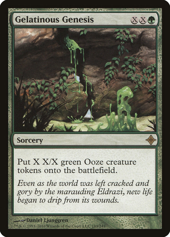 Gelatinous Genesis [Rise of the Eldrazi] - Devastation Store | Devastation Store
