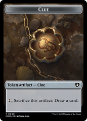 Clue // Construct (0041) Double-Sided Token [Commander Masters Tokens] | Devastation Store