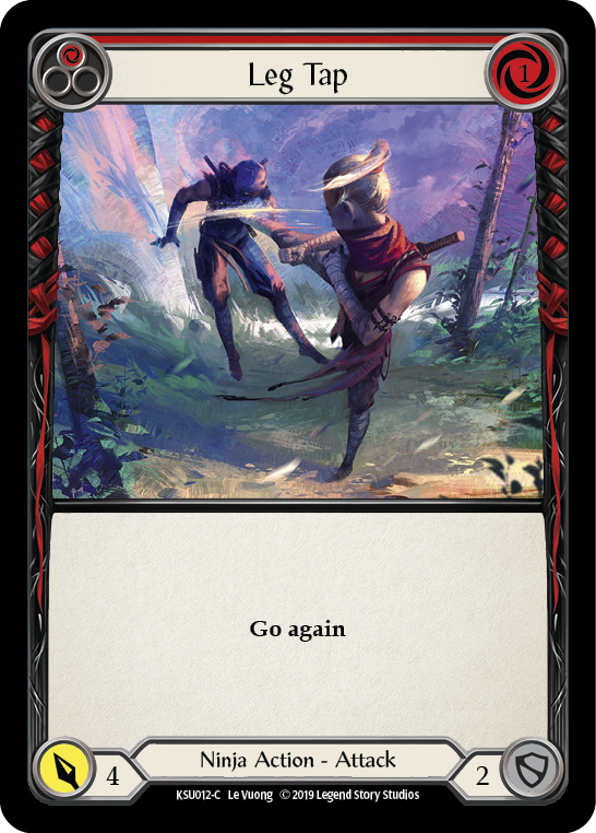 Leg Tap (Red) [KSU012-C] Normal - Devastation Store | Devastation Store