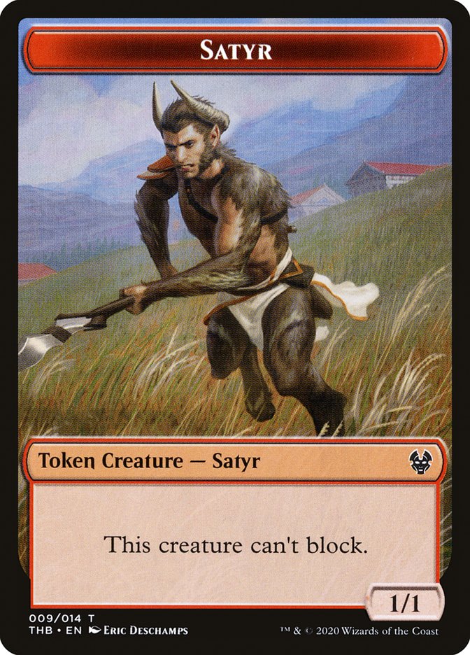 Satyr [Theros Beyond Death Tokens] | Devastation Store