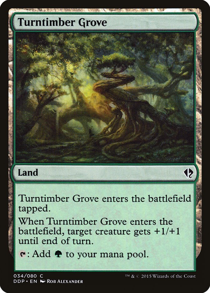 Turntimber Grove [Duel Decks: Zendikar vs. Eldrazi] | Devastation Store