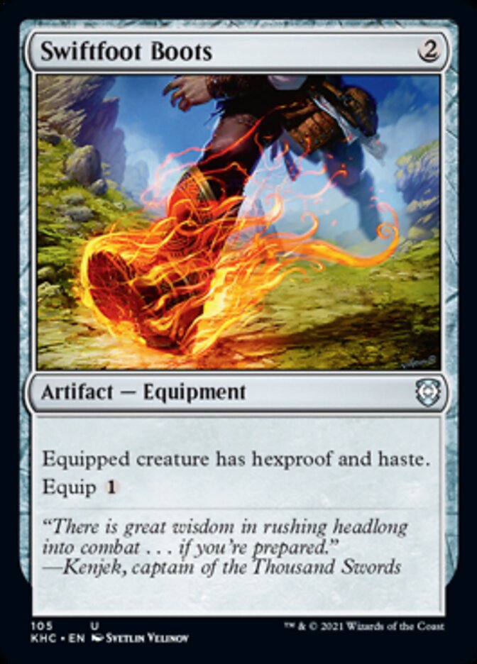 Swiftfoot Boots [Kaldheim Commander] | Devastation Store
