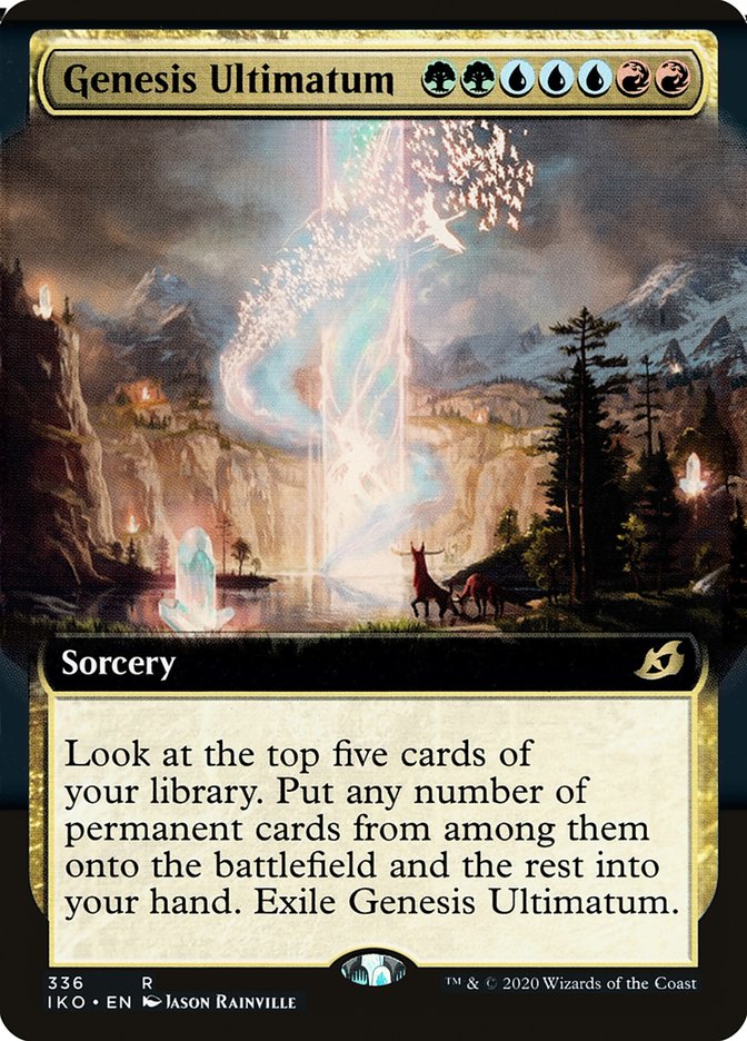Genesis Ultimatum (Extended Art) [Ikoria: Lair of Behemoths] | Devastation Store