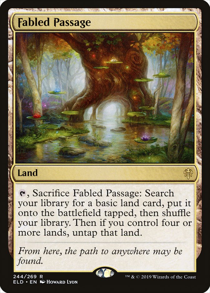 Fabled Passage [Throne of Eldraine] | Devastation Store