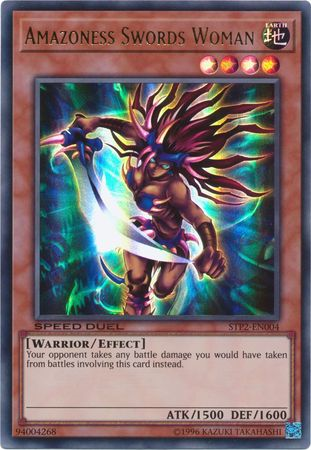 Amazoness Swords Woman [STP2-EN004] Ultra Rare | Devastation Store