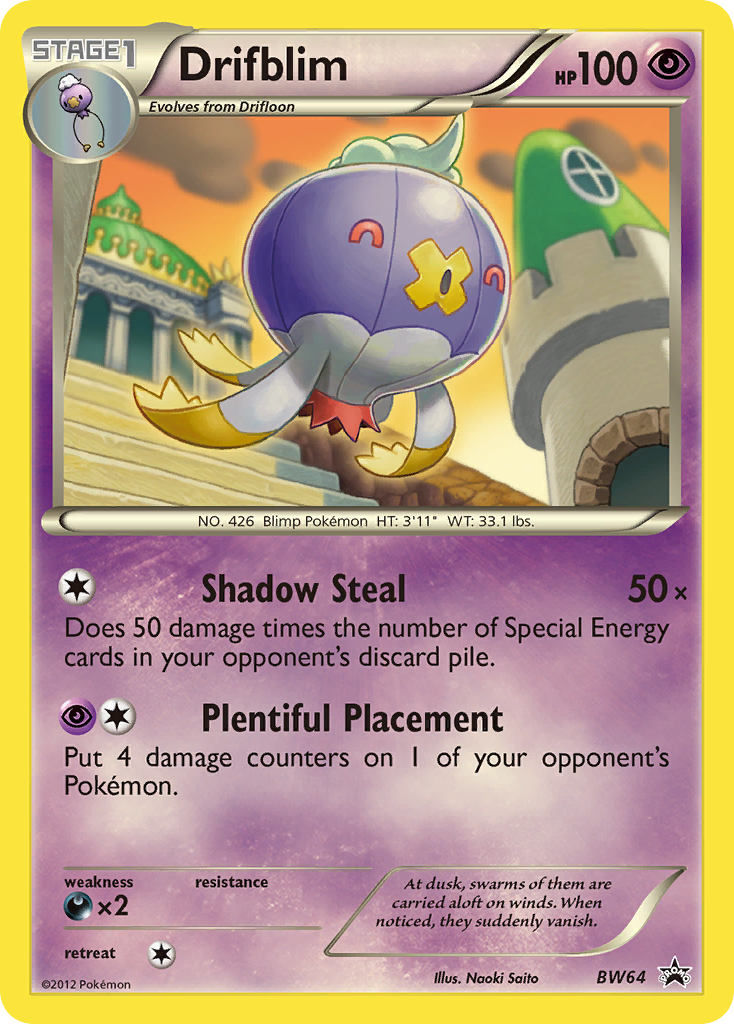 Drifblim (BW64) [Black & White: Black Star Promos] | Devastation Store
