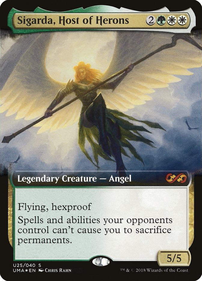 Sigarda, Host of Herons (Topper) [Ultimate Box Topper] | Devastation Store