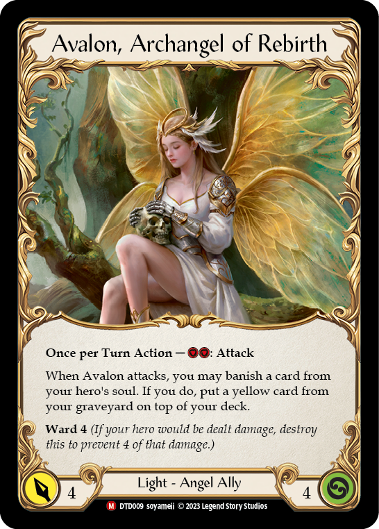 Figment of Rebirth // Avalon, Archangel of Rebirth [DTD009] (Dusk Till Dawn) | Devastation Store