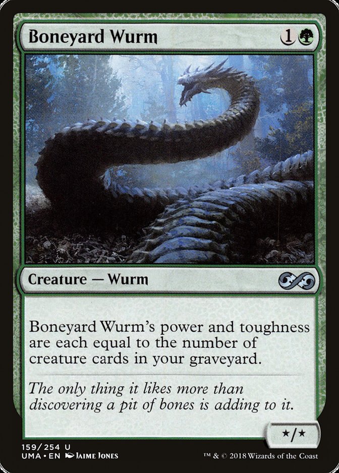 Boneyard Wurm [Ultimate Masters] | Devastation Store