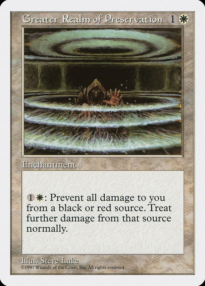 Greater Realm of Preservation [Fifth Edition] | Devastation Store