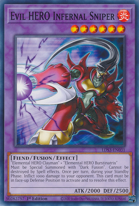Evil HERO Infernal Sniper [LDS3-EN031] Common | Devastation Store