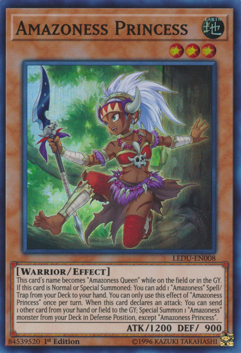 Amazoness Princess [LEDU-EN008] Super Rare | Devastation Store
