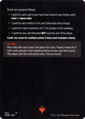 Vampire Wedding Planner (Magic Minigame) [Innistrad: Crimson Vow Minigame] | Devastation Store