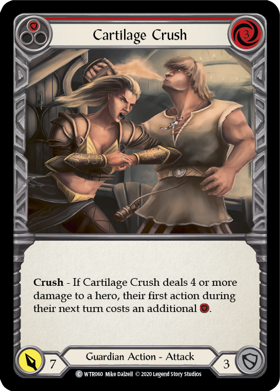 Cartilage Crush (Red) [WTR060] Unlimited Edition Rainbow Foil - Devastation Store | Devastation Store