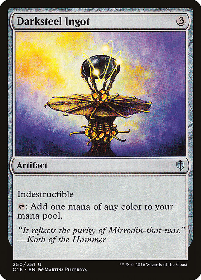 Darksteel Ingot [Commander 2016] - Devastation Store | Devastation Store