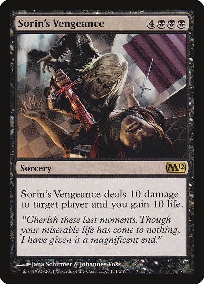 Sorin's Vengeance [Magic 2012] - Devastation Store | Devastation Store