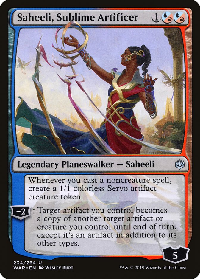 Saheeli, Sublime Artificer [War of the Spark] | Devastation Store