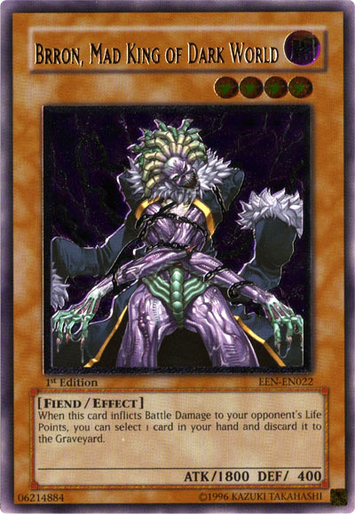 Brron, Mad King of Dark World [EEN-EN022] Ultimate Rare | Devastation Store