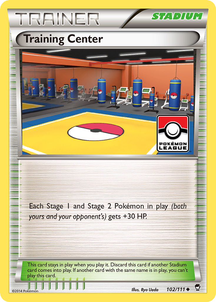 Training Center (102/111) [XY: Furious Fists] | Devastation Store