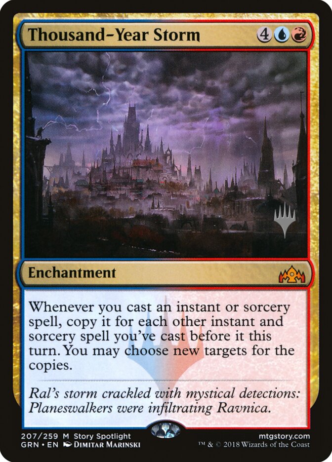 Thousand-Year Storm [Guilds of Ravnica Promos] | Devastation Store