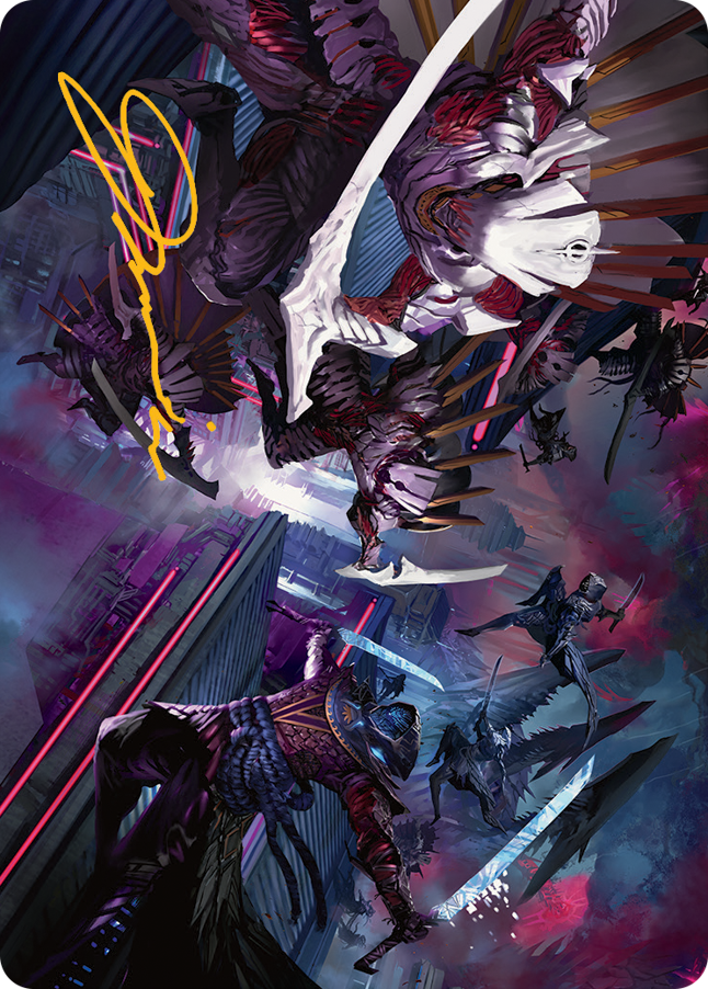 Invasion of Kamigawa Art Card (Gold-Stamped Signature) [March of the Machine Art Series] | Devastation Store