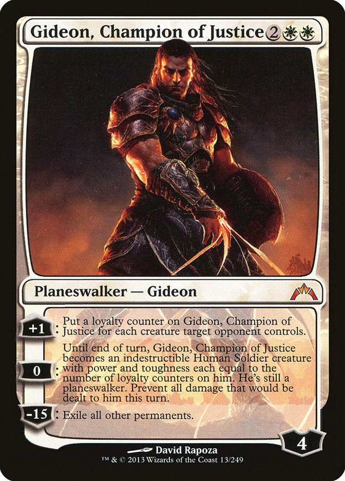 Gideon, Champion of Justice [Gatecrash] | Devastation Store