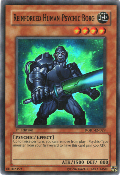 Reinforced Human Psychic Borg [RGBT-EN029] Super Rare | Devastation Store