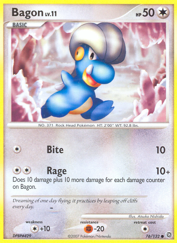 Bagon (76/132) [Diamond & Pearl: Secret Wonders] | Devastation Store