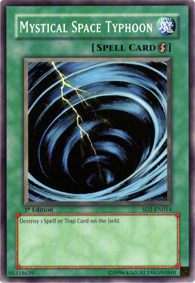 Mystical Space Typhoon [SD2-EN014] Common | Devastation Store