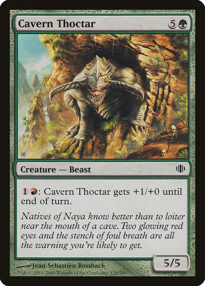 Cavern Thoctar [Shards of Alara] - Devastation Store | Devastation Store