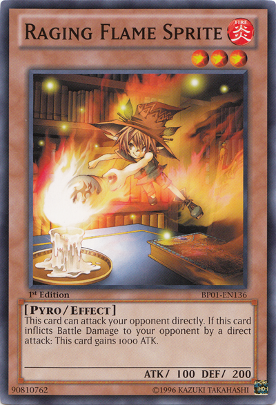 Raging Flame Sprite [BP01-EN136] Common | Devastation Store