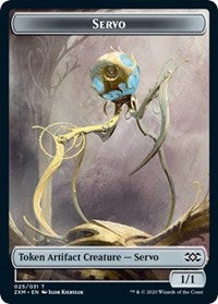 Servo // Treasure Double-sided Token [Double Masters Tokens] | Devastation Store