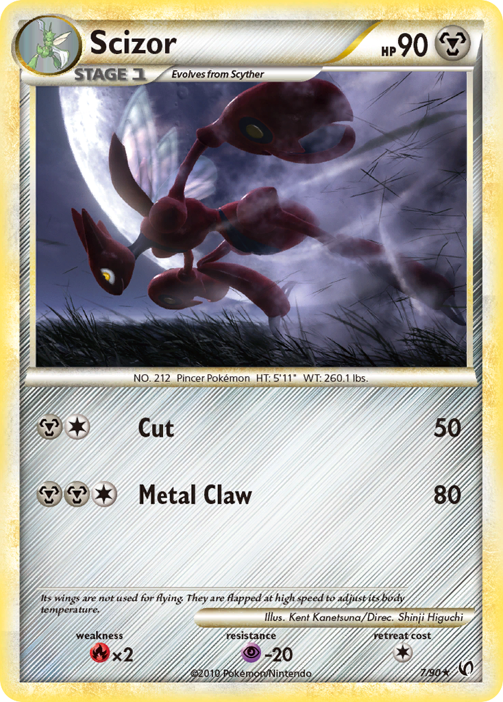 Scizor (7/90) [HeartGold & SoulSilver: Undaunted] | Devastation Store