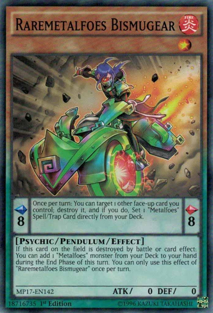 Raremetalfoes Bismugear [MP17-EN142] Common | Devastation Store