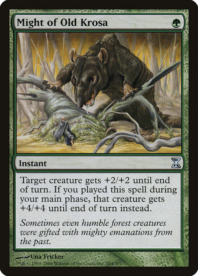 Might of Old Krosa [Time Spiral] - Devastation Store | Devastation Store