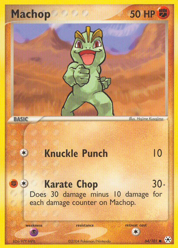 Machop (64/101) [EX: Hidden Legends] | Devastation Store