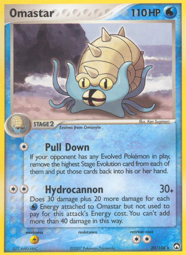 Omastar (20/108) [EX: Power Keepers] | Devastation Store