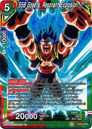 SSB Gogeta, Resonant Explosion [EX04-03] | Devastation Store