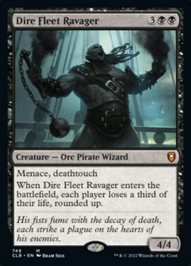 Dire Fleet Ravager [Commander Legends: Battle for Baldur's Gate] | Devastation Store